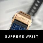 Hublot Big Bang One Click Replica Watch Blue Dial With Moissanite Diamond 1:1 Super Clone - Image 9