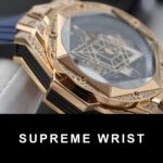 Hublot Big Bang Sang Bleu II King Gold Replica Watch Blue HB Factory 1:1 Super Clone - Image 6