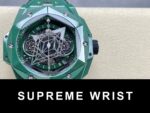 Hublot Big Bang Sang Bleu II Replica Watch Ceramic Green 1:1 Super Clone - Image 3
