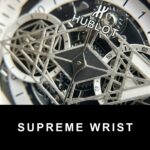 Hublot Big Bang Sang Bleu II Replica Watch White Ceramic Rubber Strap 1:1 Super Clone - Image 4