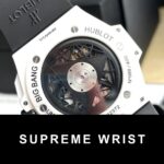 Hublot Big Bang Sang Bleu II Replica Watch White Ceramic Rubber Strap 1:1 Super Clone - Image 7