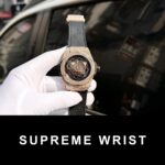 Hublot Big Bang Sang Bleu King Gold Replica Watch Diamond 1:1 Super Clone
