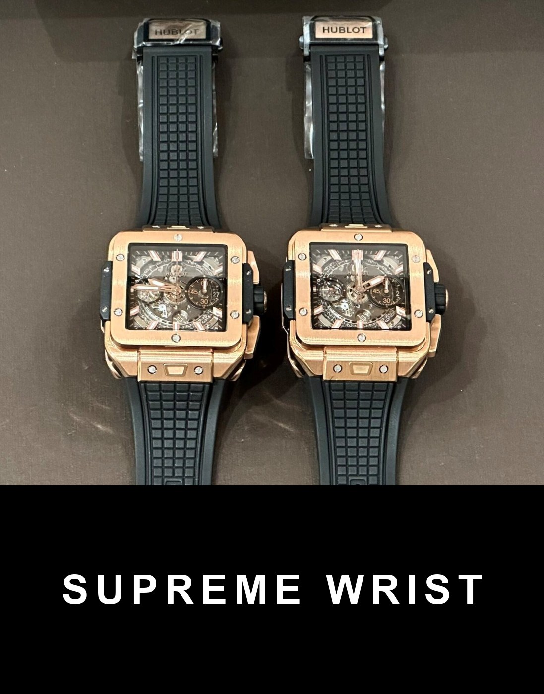 hublot-big-bang-square-replica-watch-rose-gold-rubber-strap-2390.jpg Hublot Big Bang Square Replica Watch Rose Gold Rubber Strap BBF 1:1 Super Clone - Image 1