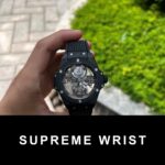Hublot Big Bang Tourbillon Replica Watch Ceramic Black Rubber Strap JB Factory 1:1 Super Clone - Image 2