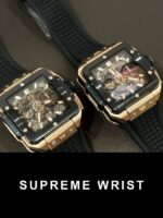 Hublot Big Big Square Best Replica Watch Rose Gold Black Bezel 1:1 Super Clone - Image 2