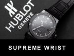 Hublot Classic Fusion Ceramic Carbon Dial Replica Watch Leather Strap GSF 1:1 Super Clone - Image 2