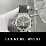 Hublot Classic Fusion Best Replica Watch Diamonds Grey HB Factory 1:1 Super Clone