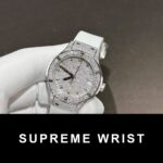 Hublot Classic Fusion Best Replica Watch White Full Moissanite Diamonds 1:1 Super Clone - Image 2