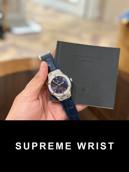 Hublot Classic Fusion Blue Diamond Replica Watch HB Factory 1:1 Super Clone