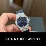 Hublot Classic Fusion Blue Diamond Replica Watch HB Factory 1:1 Super Clone - Image 3