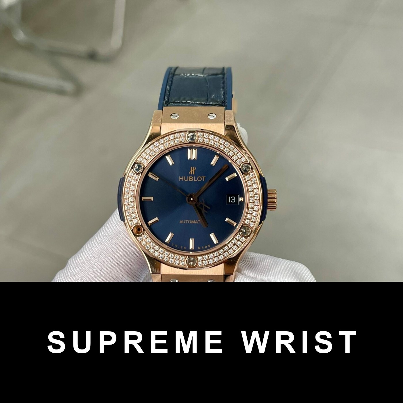 hublot-classic-fusion-blue-with-diamond-bezel-replica-watch-2222.jpg Hublot Classic Fusion Blue With Diamond Bezel Replica Watch HB Factory 1:1 Super Clone - Image 1