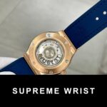Hublot Classic Fusion Blue With Diamond Bezel Replica Watch HB Factory 1:1 Super Clone - Image 6