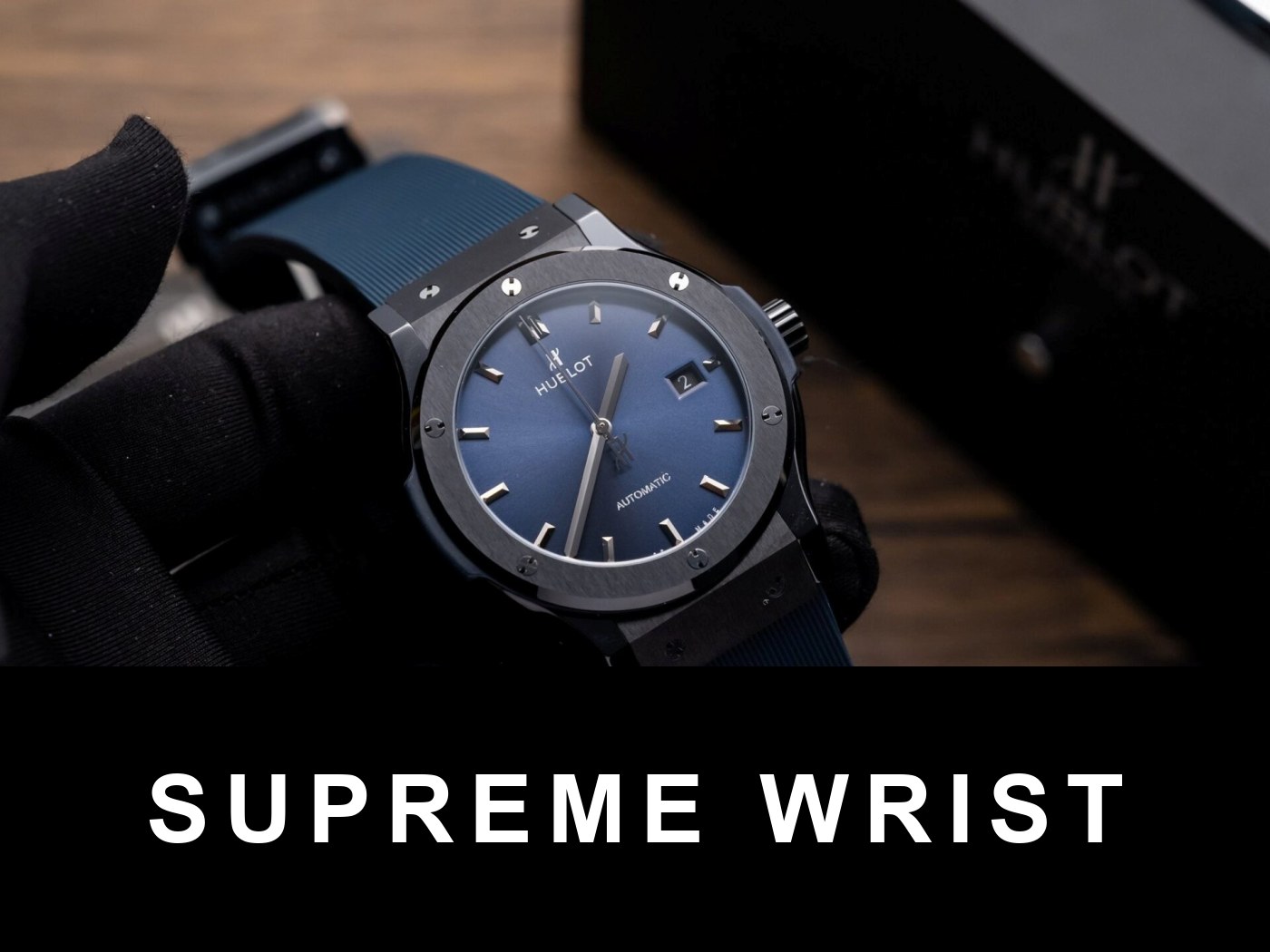 hublot-classic-fusion-ceramic-blue-dial-rubber-strap-4026.jpg Hublot Classic Fusion Ceramic Blue Dial Rubber Strap GS Factory 1:1 Super Clone - Image 1