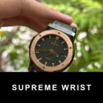 Hublot Classic Fusion Ceramic Demi Gold Carbon Dial Replica Watch JJZ Factory 1:1 Super Clone - Image 3