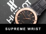 Hublot Classic Fusion Ceramic Demi Rose Replica Watch Leather Strap GSF 1:1 Super Clone - Image 2