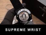 Hublot Classic Fusion Ceramic Demi Rose Replica Watch Leather Strap GSF 1:1 Super Clone - Image 6