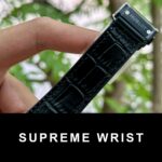 Hublot Classic Fusion Ceramic Replica Watch Black Leather Strap JJZ 1:1 Super Clone - Image 4