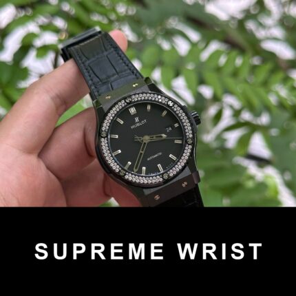 Hublot Classic Fusion Ceramic With Diamonds Replica Watch 1:1 JJZ 1:1 Super Clone