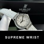 Hublot Classic Fusion Replica Watch Womens White HB Factory 1:1 Super Clone - Image 3
