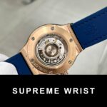 Hublot Classic Fusion King Gold Blue Replica Watch HB Factory 1:1 Super Clone - Image 6
