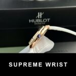 Hublot Classic Fusion King Gold Replica Watch Womens White HB Factory 1:1 Super Clone - Image 5