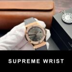 Hublot Classic Fusion King Gold Replica Watch With Moissanite Diamond 1:1 Super Clone - Image 3