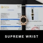 Hublot Classic Fusion King Gold Replica Watch Custom Moissanite Diamonds 1:1 Super Clone