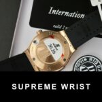 Hublot Classic Fusion King Gold Replica Watch Custom Moissanite Diamonds 1:1 Super Clone - Image 4