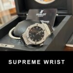 Hublot Classic Fusion Rep 1:1 With Diamond Bezel Black HB Factory 1:1 Super Clone - Image 6