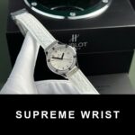Hublot Classic Fusion Replica Watch 1:1 White Womens HB Factory 1:1 Super Clone - Image 2