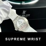Hublot Classic Fusion Replica Watch 1:1 White Womens HB Factory 1:1 Super Clone - Image 7
