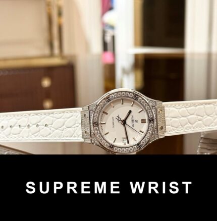 Hublot Classic Fusion Replica Watch 1:1 White Diamond HBF 1:1 Super Clone