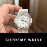 Hublot Classic Fusion Replica Watch 1:1 White Diamond HBF 1:1 Super Clone - Image 2