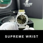 Hublot Classic Fusion Replica Watch Womens Green HB Factory 1:1 Super Clone