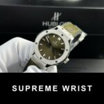 Hublot Classic Fusion Replica Watch Womens Green HB Factory 1:1 Super Clone - Image 4