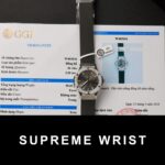 Hublot Classic Fusion Replica Watch Custom Moissanite Diamonds Gray 1:1 Super Clone - Image 2