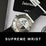Hublot Classic Fusion Replica Watch Custom Moissanite Diamonds Gray 1:1 Super Clone - Image 5