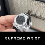 Hublot Classic Fusion Replica Watch Black Dial Custom Moissanite Diamonds 1:1 Super Clone - Image 5
