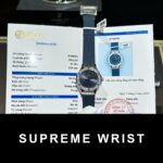 Hublot Classic Fusion Replica Watch Blue With Moissanite Diamond 1:1 Super Clone