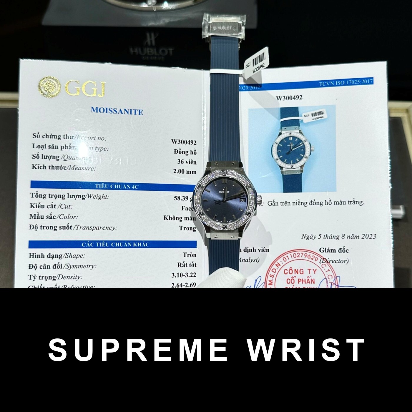 hublot-classic-fusion-replica-watch-blue-with-moissanite-diamond-3975.jpg Hublot Classic Fusion Replica Watch Blue With Moissanite Diamond 1:1 Super Clone - Image 1