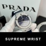 Hublot Classic Fusion Replica Watch Moissanite Diamond Blue 1:1 Super Clone - Image 3