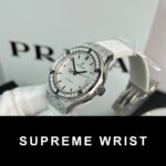 Hublot Classic Fusion Replica Watch Moissanite Diamonds White HB Factory 1:1 Super Clone - Image 2