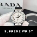 Hublot Classic Fusion Replica Watch Moissanite White Dial 1:1 Super Clone
