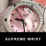Hublot Classic Fusion Replica Watch Mother of Pearl Dial Moissanite Diamonds 1:1 Super Clone - Image 8