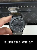 Hublot Classic Fusion Replica Watch Refined Ceramic Carbon Dial 1:1 Super Clone - Image 2