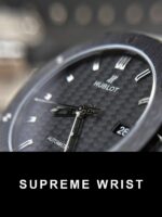 Hublot Classic Fusion Replica Watch Refined Ceramic Carbon Dial 1:1 Super Clone - Image 4