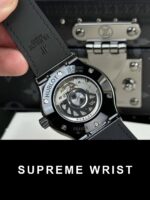 Hublot Classic Fusion Replica Watch Refined Ceramic Carbon Dial 1:1 Super Clone - Image 7