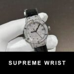Hublot Classic Fusion Replica Watch With Full Moissanite Diamonds 1:1 Super Clone - Image 2