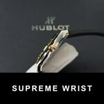 Hublot Classic Fusion Replica Watch Black Dial King Gold Bezel 1:1 Super Clone - Image 5