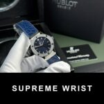 Hublot Classic Fusion Replica Watch Womens Blue HB Factory 1:1 Super Clone - Image 2